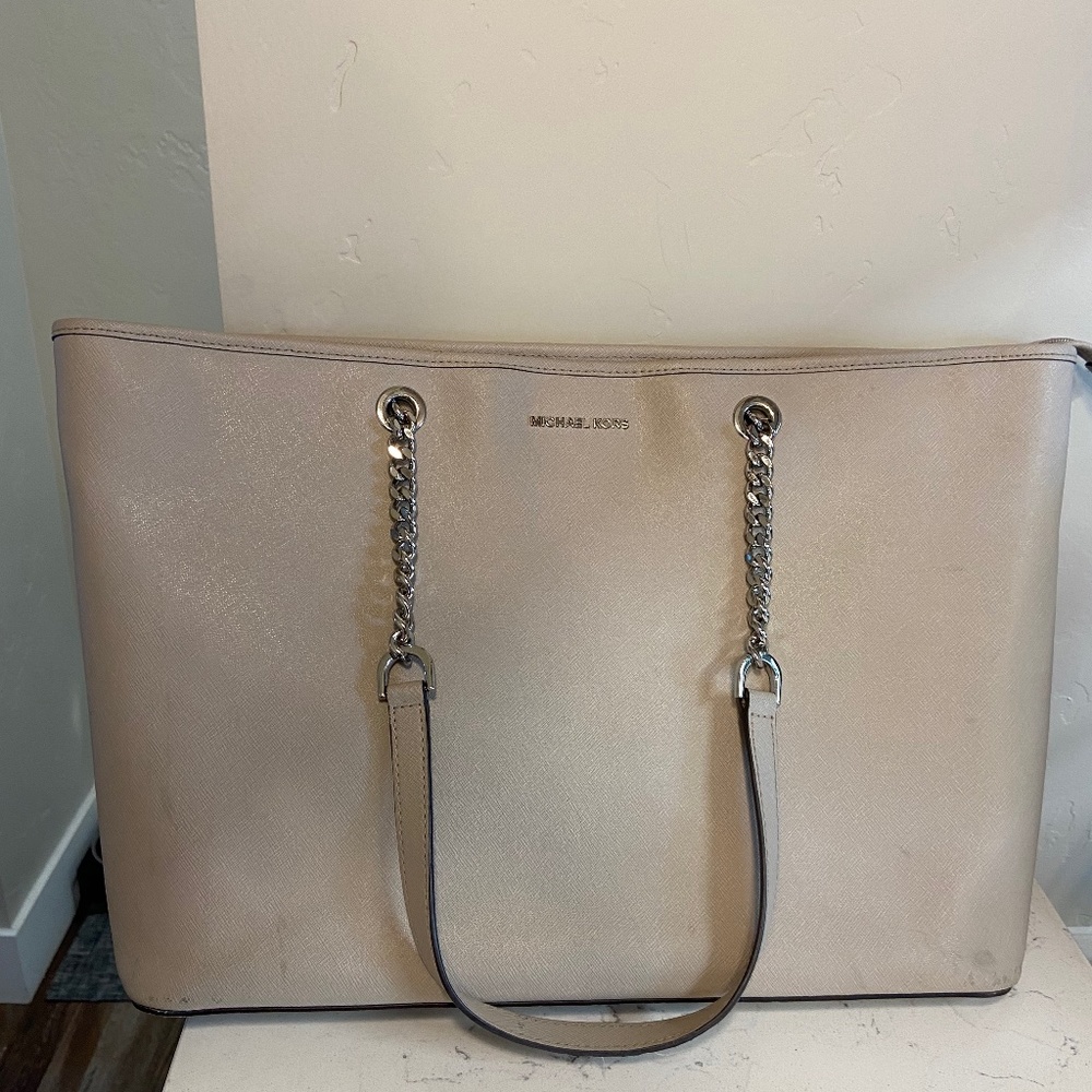 Michael Kors Leather Tote Bag